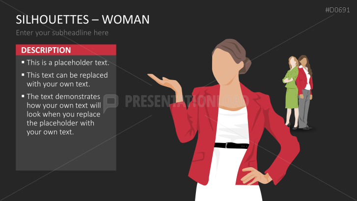 Silhouettes - Woman