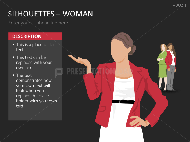 Silhouettes - Woman