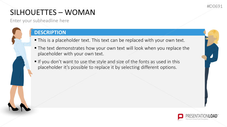 Silhouettes - Woman