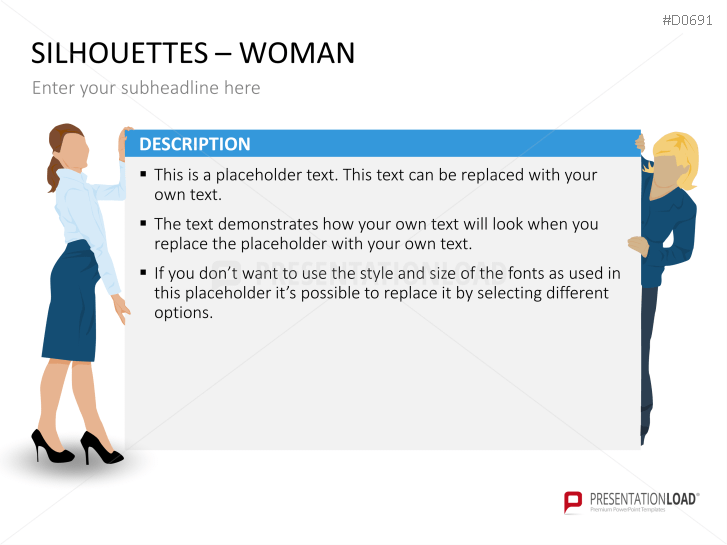Silhouettes - Woman