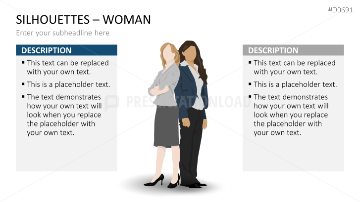 Silhouettes - Woman
