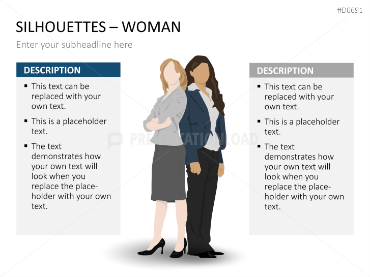 Silhouettes - Woman