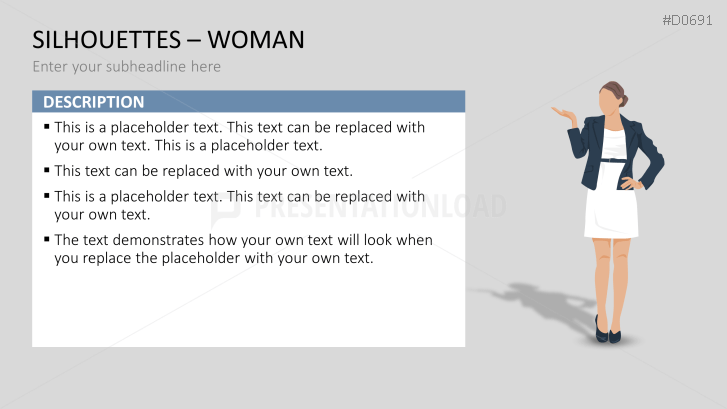 Silhouettes - Woman