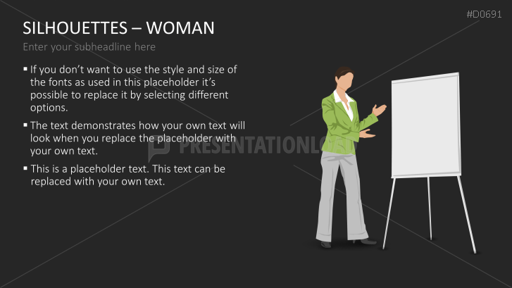 Silhouettes - Woman
