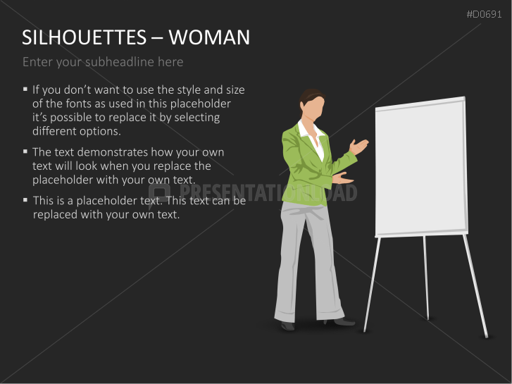 Silhouettes - Woman