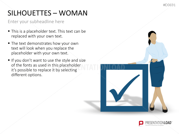 Silhouettes - Woman