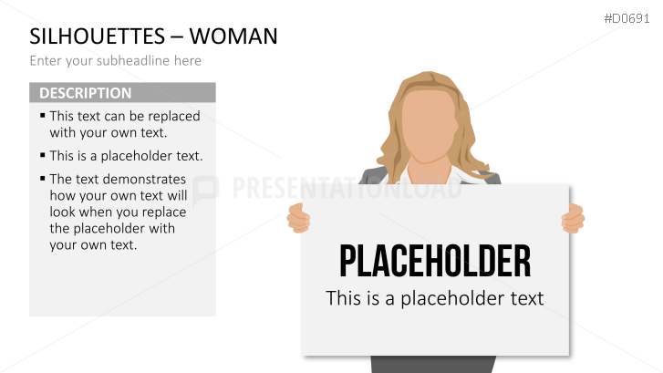 Silhouettes - Woman