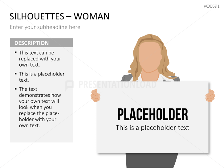 Silhouettes - Woman