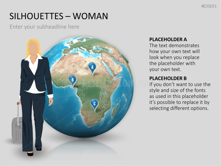 Silhouettes - Woman