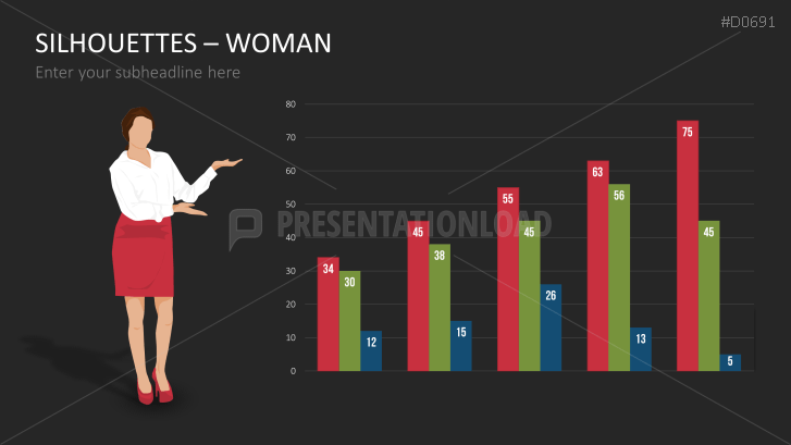 Silhouettes - Woman