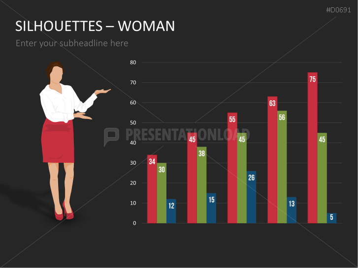 Silhouettes - Woman