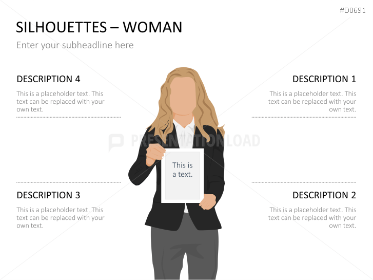 Silhouettes - Woman
