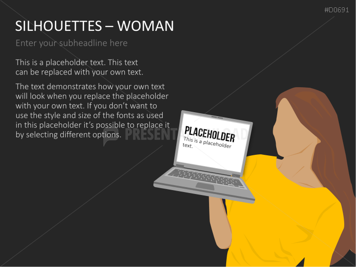 Silhouettes - Woman