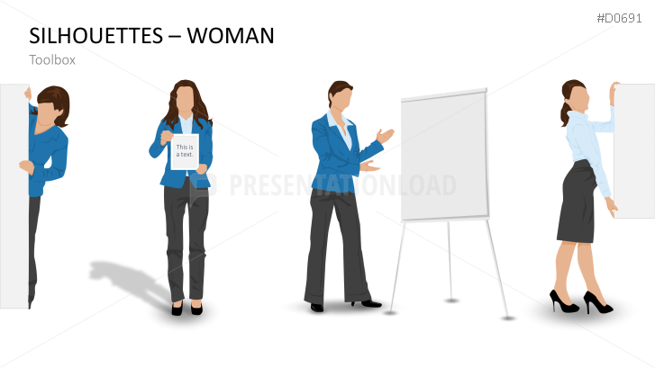 Silhouettes - Woman