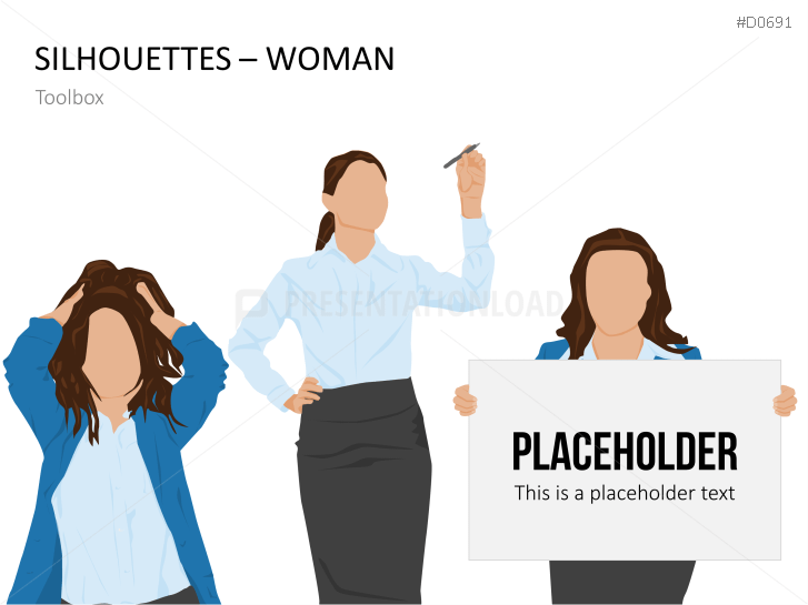 Silhouettes - Woman