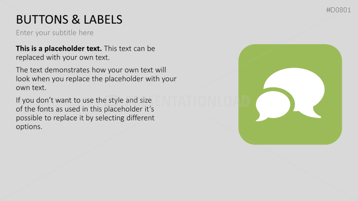 Buttons and Labels