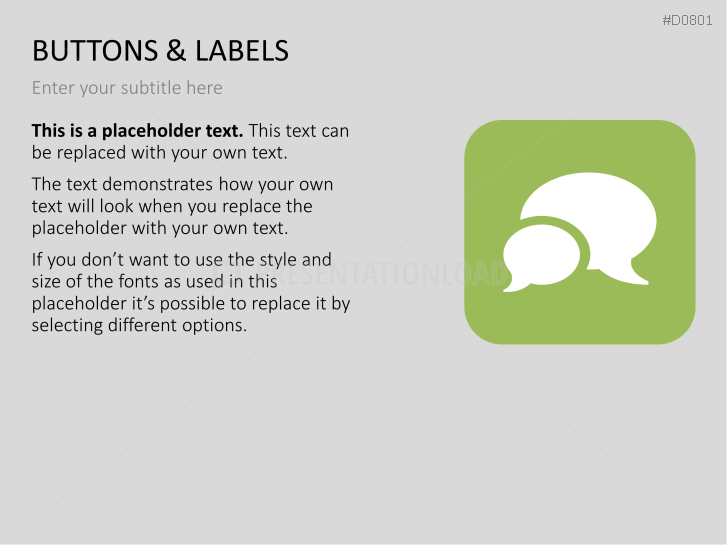 Buttons and Labels