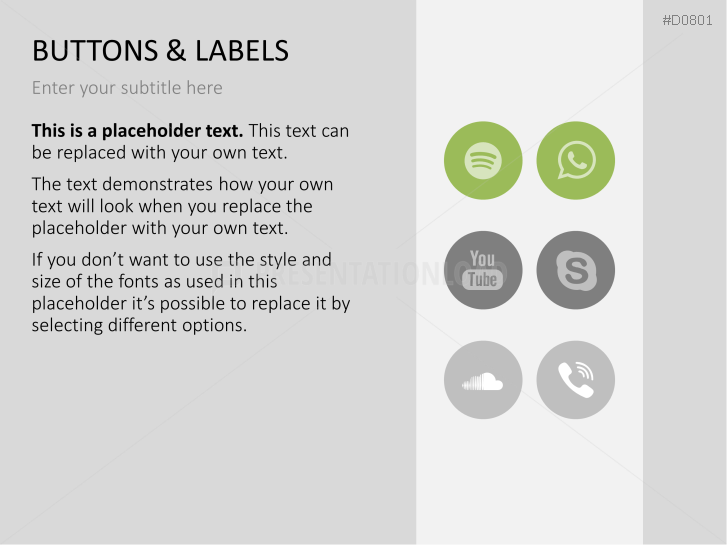 Buttons and Labels