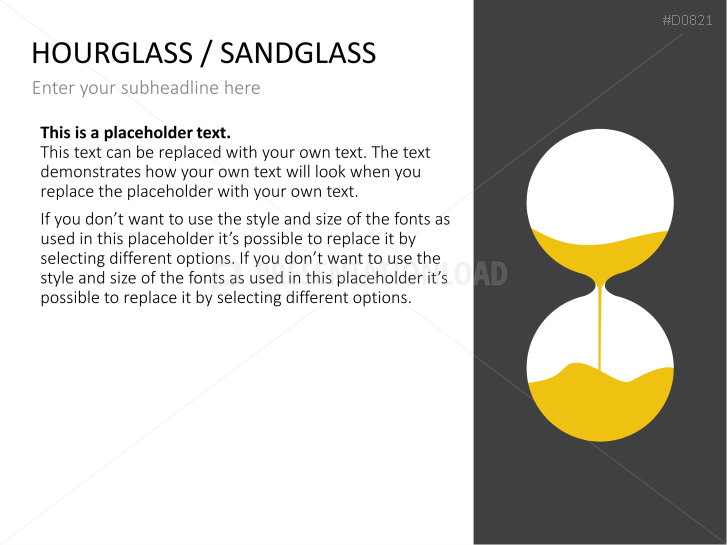 Hourglass Template For Powerpoint 