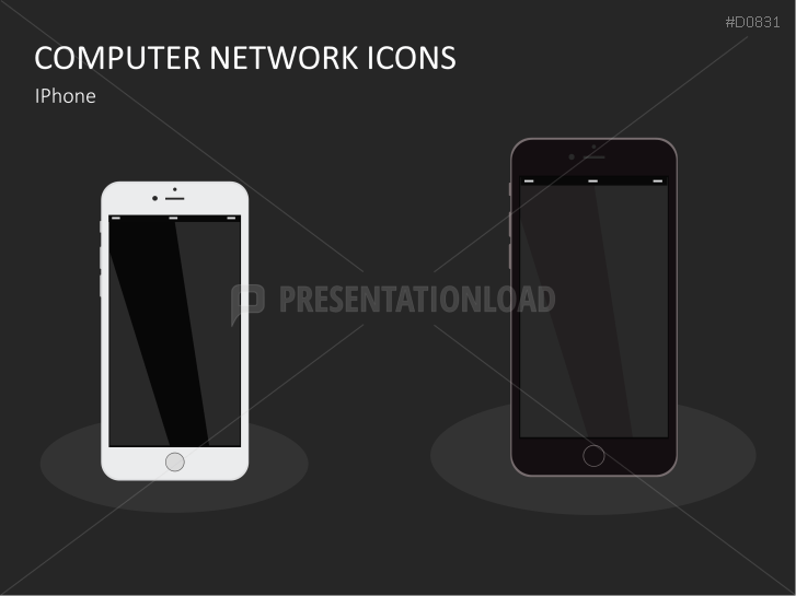 Computer Network Icons | PowerPoint Templates | PresentationLoad