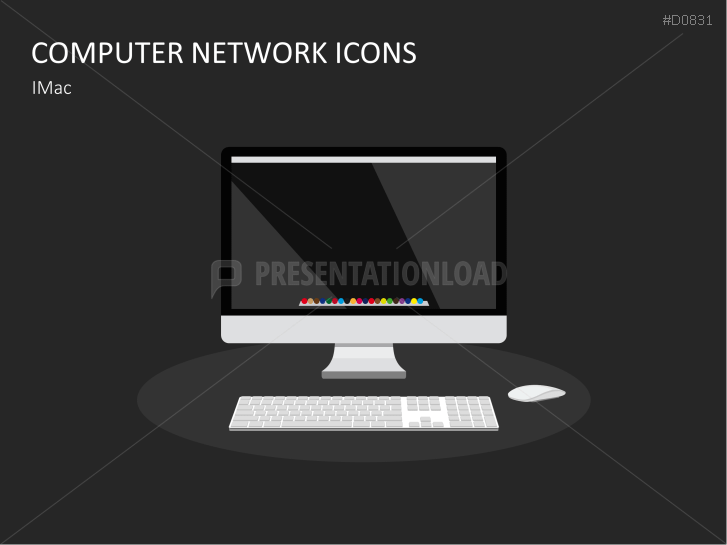 Computer Network Icons | PowerPoint Templates | PresentationLoad