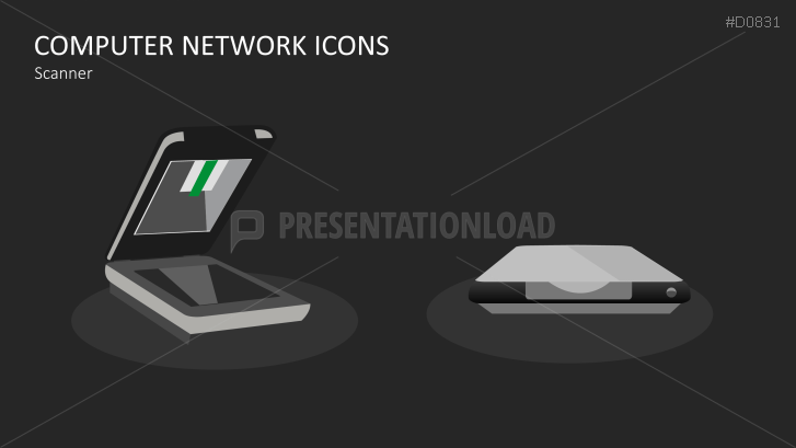 Computer Network Icons | PowerPoint Templates | PresentationLoad
