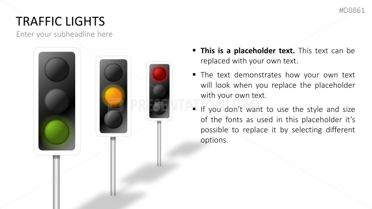 Powerpoint Stoplight Chart Template