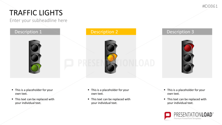 Powerpoint Stoplight Chart Template