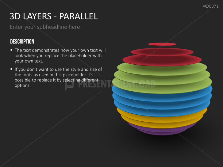 Parallel Layers PowerPoint Template