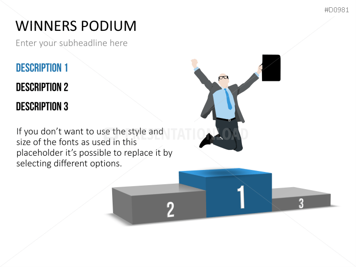 Winners Podium