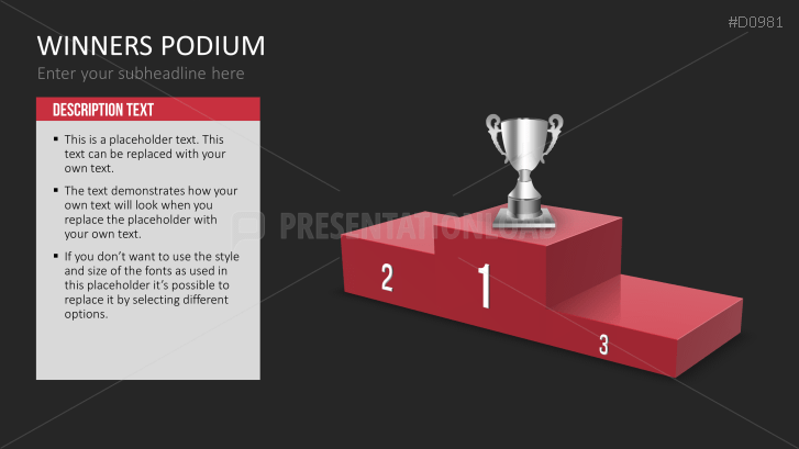 Winners Podium