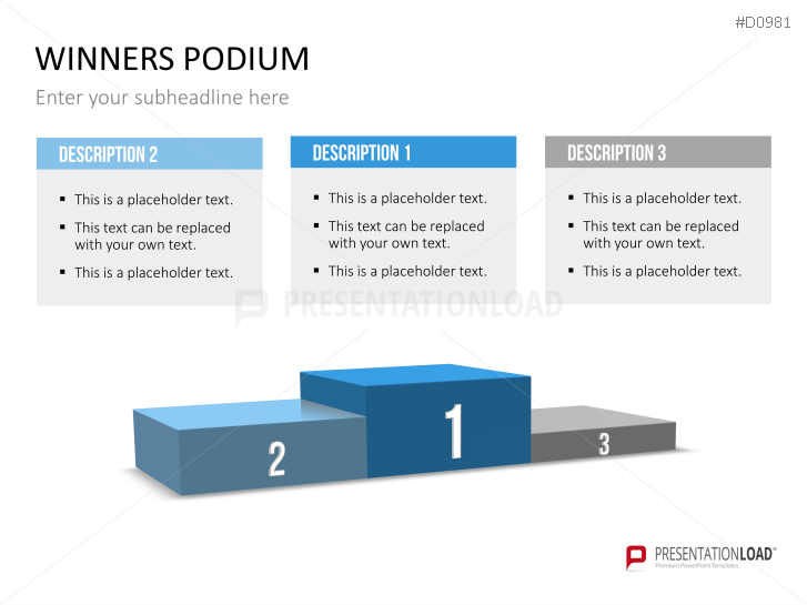 Winners Podium