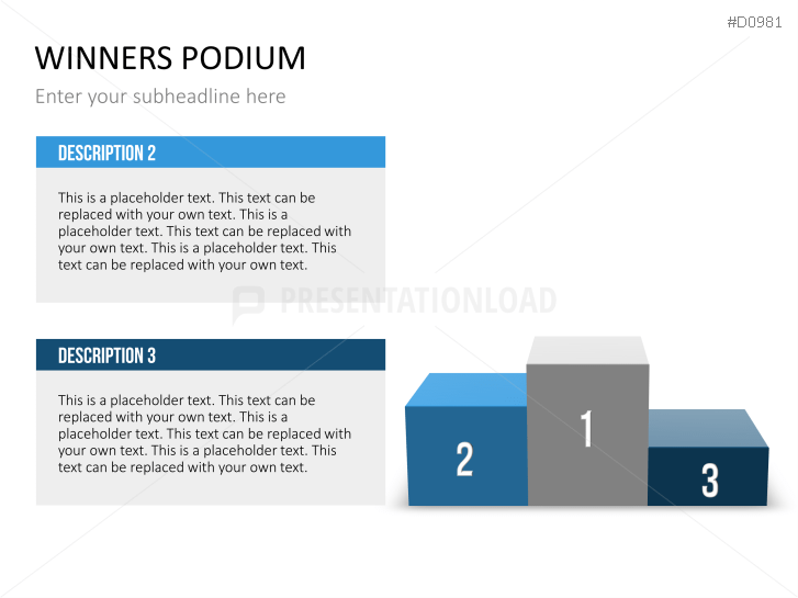 Winners Podium
