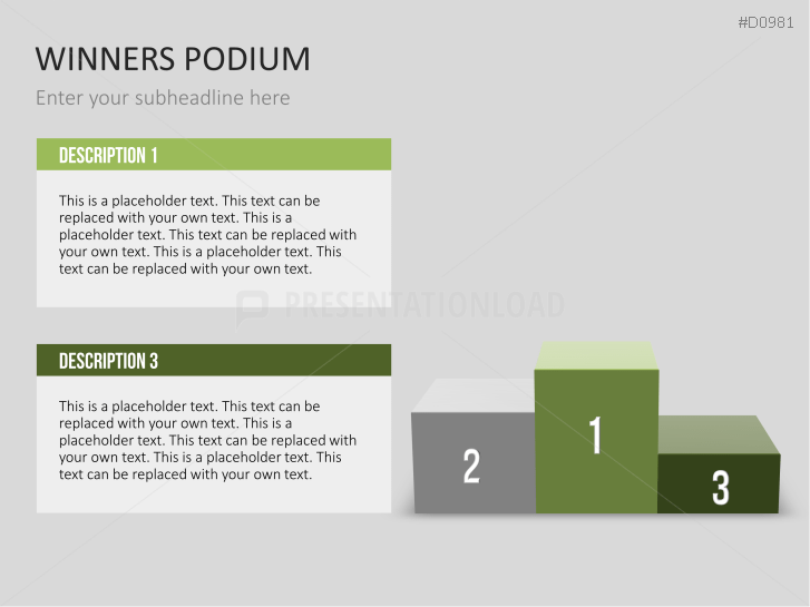 Winners Podium