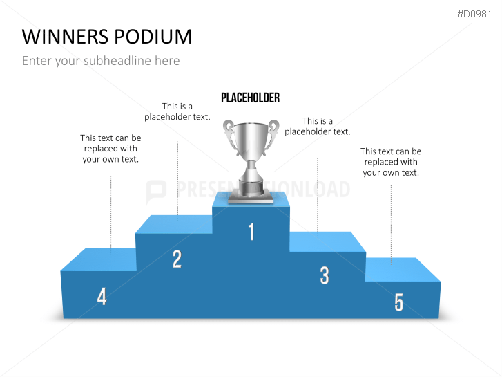 Winners Podium