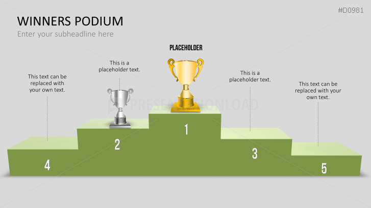 Winners Podium