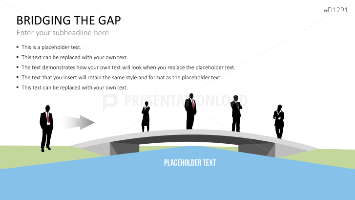 Bridging The Gap | PowerPoint Templates | PresentationLoad