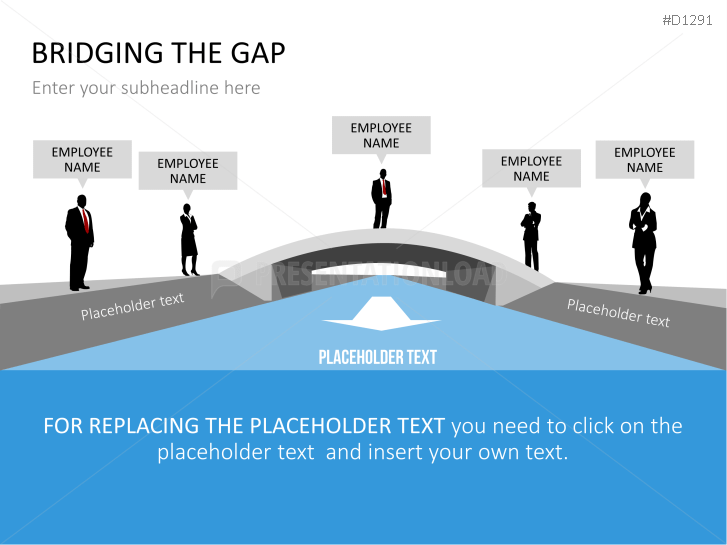 Bridging The Gap | PowerPoint Templates | PresentationLoad
