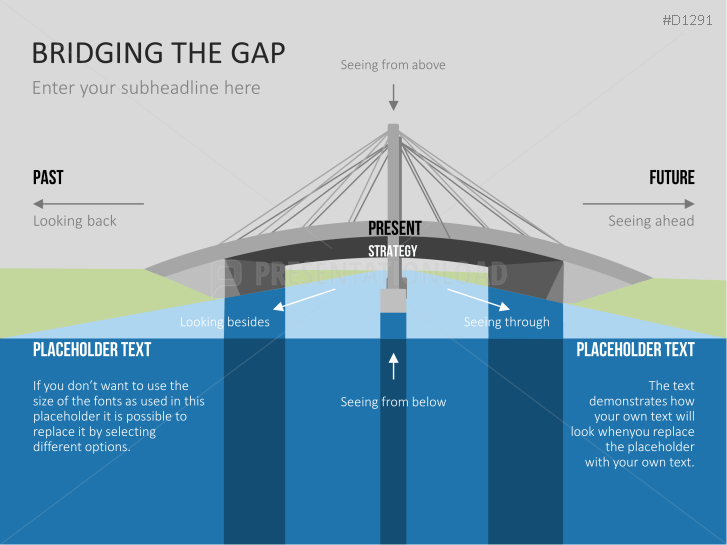 Bridging The Gap | PowerPoint Templates | PresentationLoad