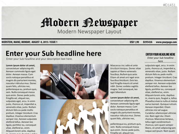 Newspaper Layouts