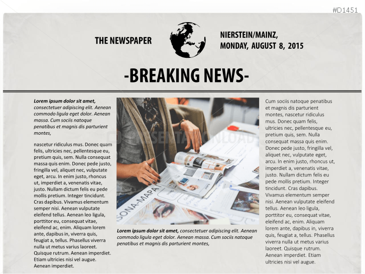 Newspaper Layouts