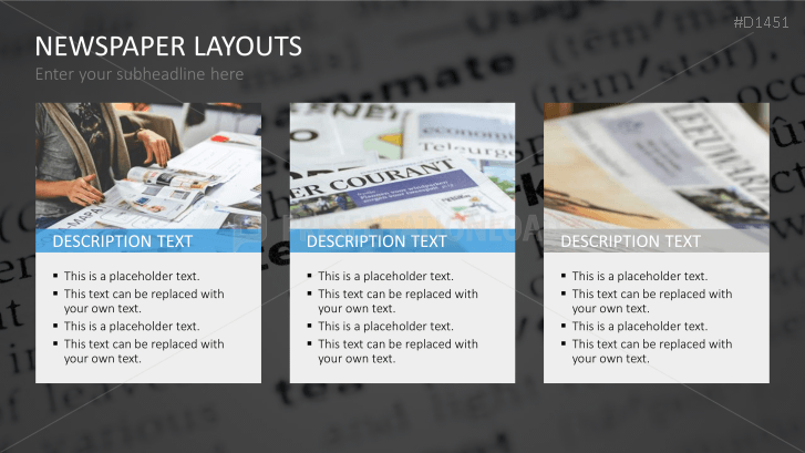 Newspaper Layouts