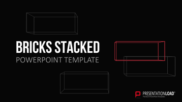 Bricks - stacked _https://www.presentationload.com/bricks-stacked-powerpoint-template.html
