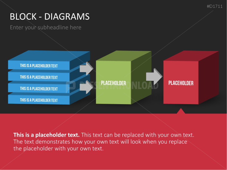 Block Diagram Ppt Template Free Download