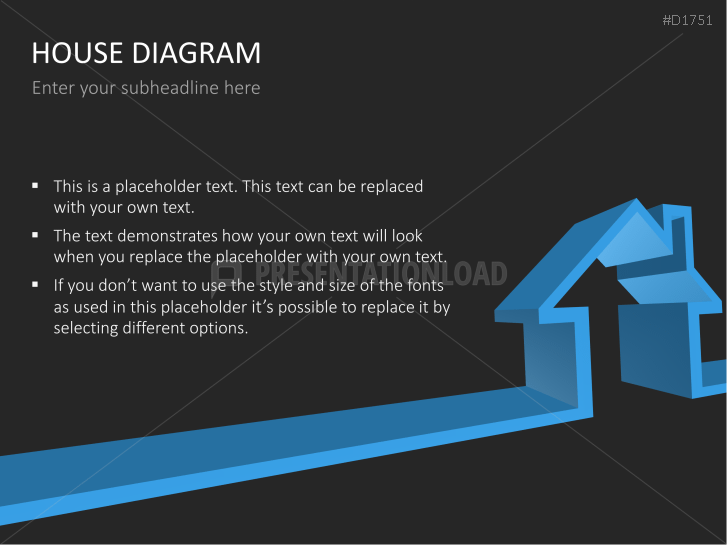 House Diagram | PowerPoint Templates | PresentationLoad