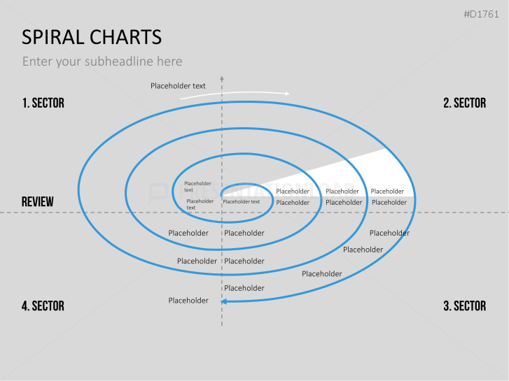 Spiral Charts | PowerPoint Templates | PresentationLoad