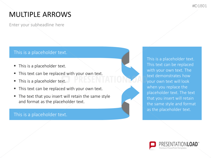 Multiple Arrows Powerpoint Templates Presentationload 7730