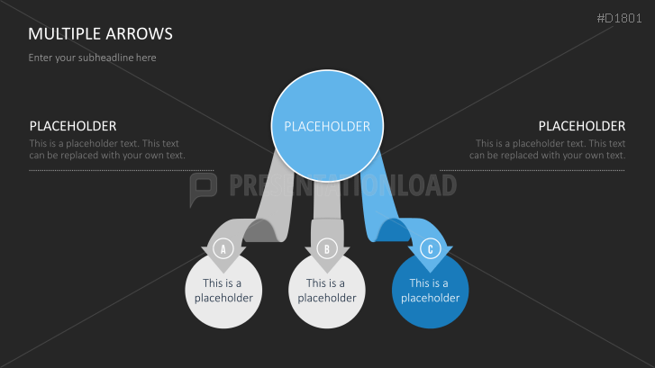 Multiple Arrows Powerpoint Templates Presentationload 4178