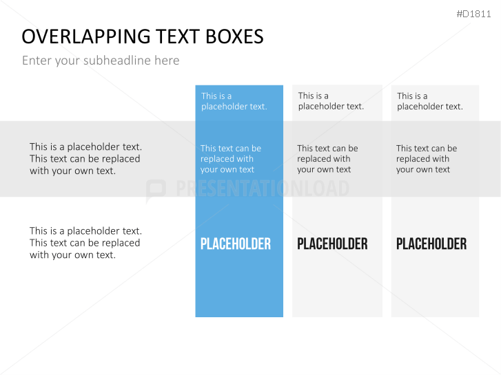 Overlapping Text Boxes For PowerPoint