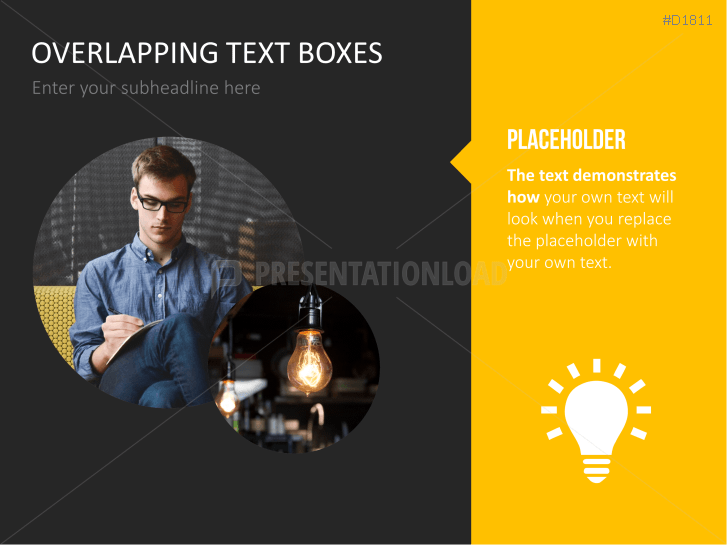 Overlapping Text Boxes For PowerPoint